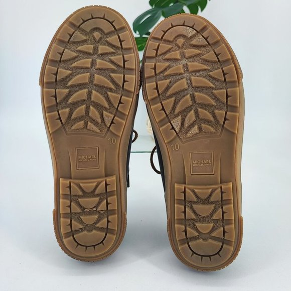 Michael Kors Women's Brown Rubber Boot Size 10 - Picture 8 of 8